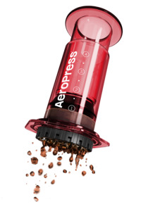 Aeropress: AeroPress Clear Red