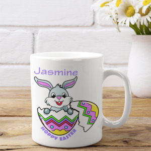 Easter: Easter Rabbit in Egg Mug