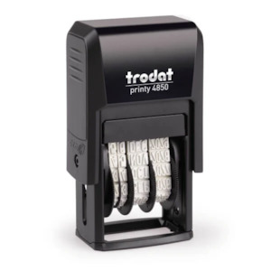 Trodat 4850 Self Inking 3.8mm Date Stamp (25x5mm)