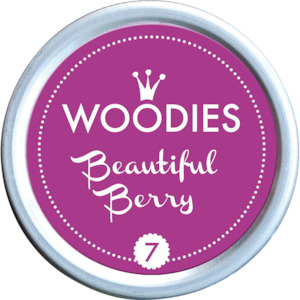 New Arrivals: Colop Woodies Stamp Pad 38mm - Beautiful Berry
