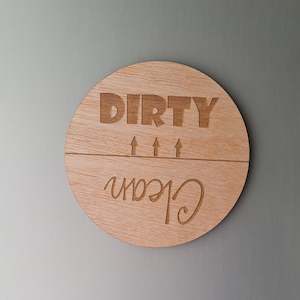 Clean/Dirty Dishwasher Magnet