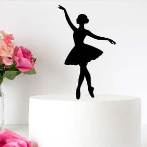 Ballet Dancer Cake Topper