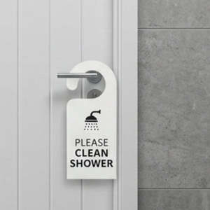 Custom Salon & Business Door Sign Hanger | Stamps & More NZ
