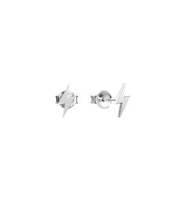 Caciverse Exclusive Stolen Girlfriends Club: I'll Be Lightening Earrings - Silver