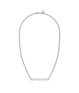 Stolen Plank Necklace - Silver