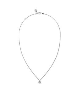 Stolen Heart Necklace - Silver