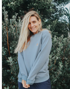 Non BF - Women's Sweatshirt | Jackson Crew Steel Blue