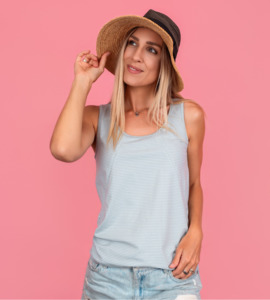 Breastfeeding Tank - Columbia Tank