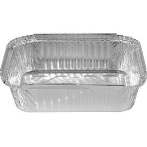 Foil Containers: Medium Rectangular Take-Away Containers