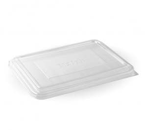 2 AND 3 COMPARTMENT RPET TAKEAWAY LID