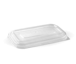Food Packaging: 750 & 1,000ML CLEAR RPET TAKEAWAY LID