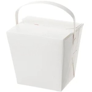 Food Packaging: Cardboard Food Pail with Paper Handle