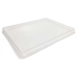 Food Containers: Fuzione® Food Tray rPET Lid, Large