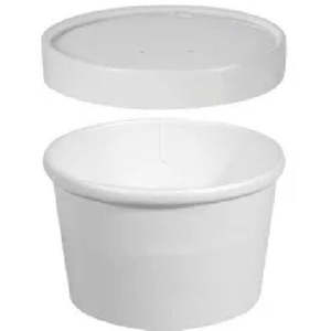 Food Pots: Heavy Weight Paper Containers + Vented Lids