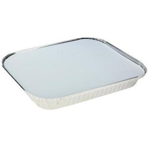Uni-Chef Rectangle Shallow Foil Half Gastronorm with Lid