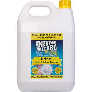 Cleaning Hygiene: ENZYME WIZARD URINE STAIN & ODOUR REMOVER 5 LITRE