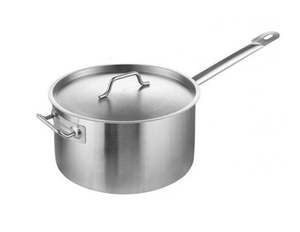 Cookware: Quality Level 3 S/S Saucepans with Loop Handle