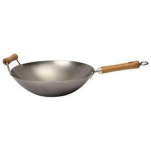 Cookware: WOK STAR 14"/36CM CARBON STEEL WOK