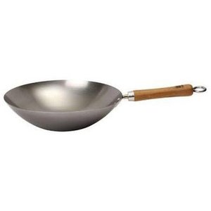 Cookware: WOK STAR 12"/30CM CARBON STEEL WOK