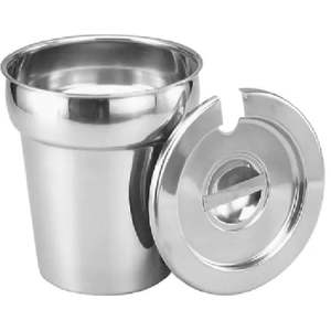 Food Pans Steampans Bain Maire: Steam Can 4Ltr 18/8