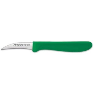 Paring Knife Curved, Génova, Green, 6Cm