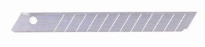 Cutter Blades - Silver, 9mm (6) Per Pack