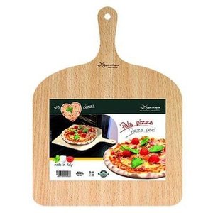 Pizza Trays: WE LOVE PIZZA WOOD PIZZA PEEL 30X41.5CM