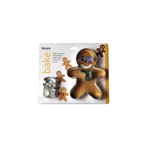 MAKE/BAKE GINGERBREAD MAN COOKIE CUTTER