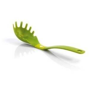 Utensils: Mastrad Pasta Spoon - Bel Air - Green