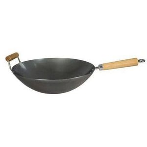 Utensils: Wok Heavy 2.0 Gauge With Helper Handle