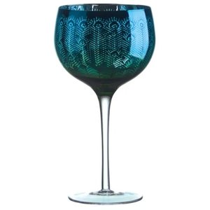 Liqueur Dessert: Artland Peacock Gin Glass Set Of 2