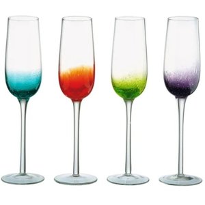 Stemware Tasters: Anton Studio Fizz Champagne Flutes Set 4