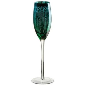 Artland Peacock Champagne Flute Set Of 2