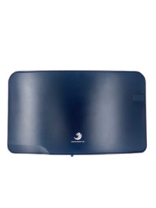 Toilet Papers: Quartz Double Midi Jumbo Toilet Roll Dispenser - Black