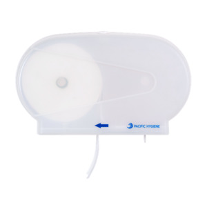 Pacific Hygiene Double Mini Jumbo Dispenser White