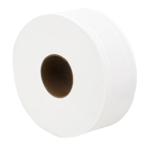 Recycled Jumbo Toilet Roll 2-Ply 300m