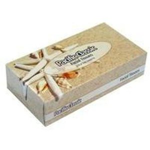 Facial Tissues: Pacific Classic Facial Tissue 2-Ply 100 Sheets