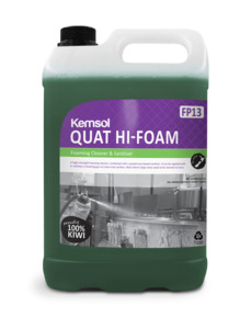 Chemicals: Kemsol Quat Hi Foam 5L DG8 PH14