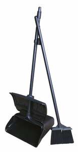 FILTA LOBBY DUSTPAN & BRUSH SET BLACK - 5 PACK