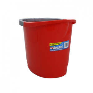 Dust Mops Mops: Plastic Mop Bucket 15 litre - Red