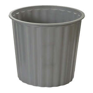 Rubbish Bags Bins: OSC Waste Bin Round 13L Grey