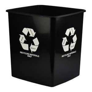Rubbish Bags Bins: Italplast greenR Recycling Bin 15L