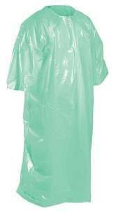 Polyethylene Splash Jacket - Green, 800mm x 1300mm x 30mu (200) Per Box