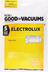 Machinery 1: FILTA ELECTROLUX D746 PAPER VACUUM CLEANER BAGS 5 PACK (F010)