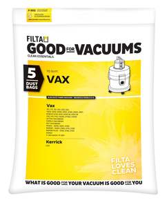 Machinery 1: FILTA VAX PAPER VACUUM CLEANER BAGS 5 PACK (F052)