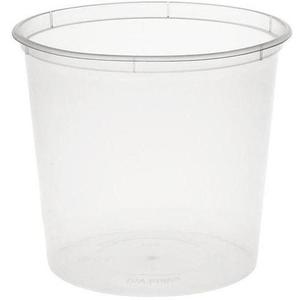 Emperor 750ml/30oz Polypropylene Round Container