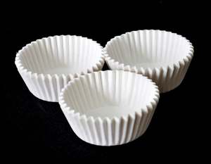 Baking Accessories: Texas Muffin Papers, 57mm base x 44mm height (Twin sleeve 500 approx)