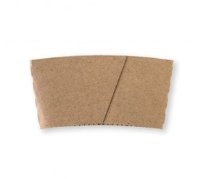 Single Wall Hot Cups: 8OZ KRAFT CUP SLEEVE