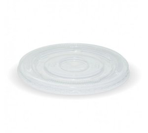 90MM PLA CLEAR LARGE STRAW-SLOT LID