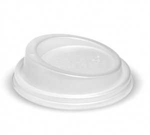 6-12OZ (80MM DIA) PLA WHITE SMALL LID